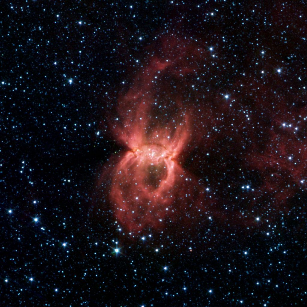 Black Widow Nebula Hides in the Dust